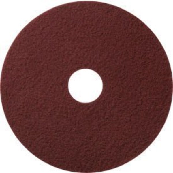 Americo Global Industrial„¢ 20" Stripping Pad, Maroon, 10 Per Case 420920